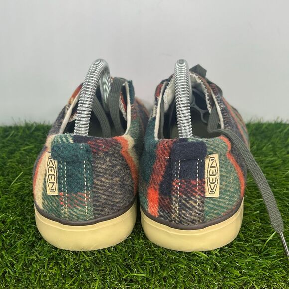 Keen Womens Size US 11 Forest Night Elsa Wool Fleece Plaid Sneakers - Picture 4 of 8